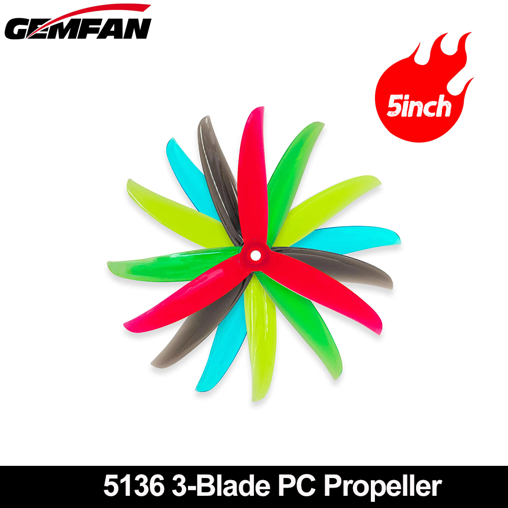 Fpv Racing Quadcopter - Gemfan VANOVER 5136 Hélice PC de