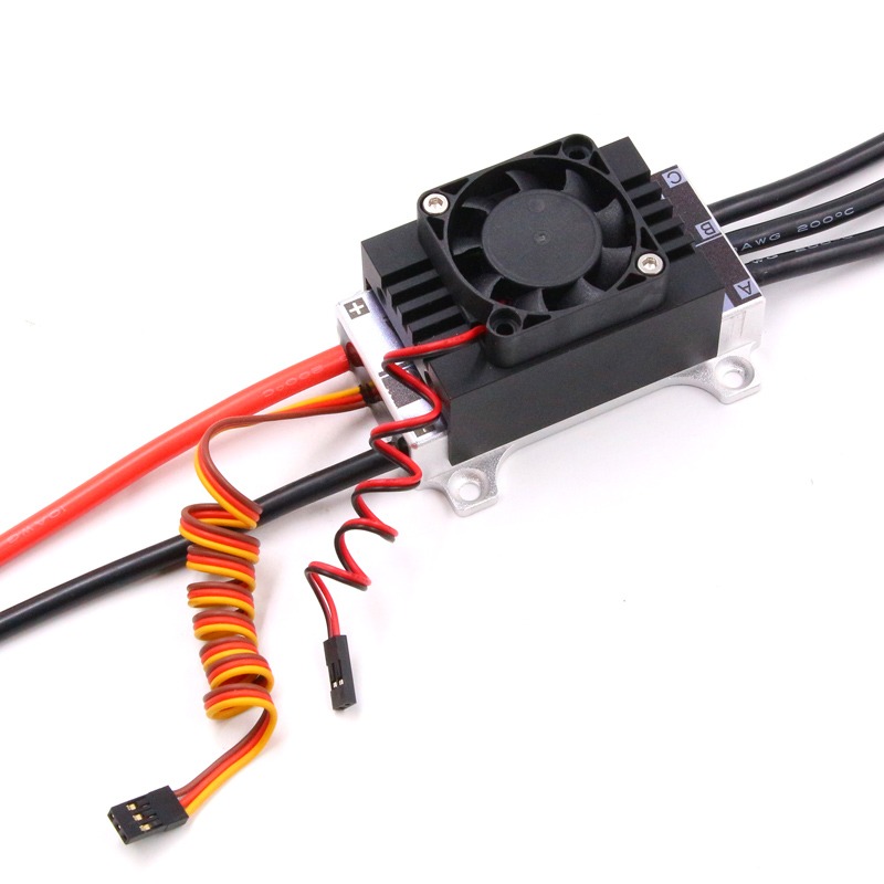 Esc Waterproof 60A - Controlador Eletrônico de Velocidade (ESC) FATJAY