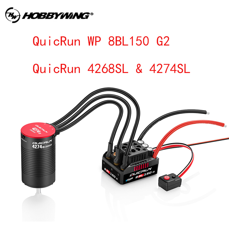 Esc Waterproof 60A - Velocidade impermeável original HOBBYWING QuicRun WP