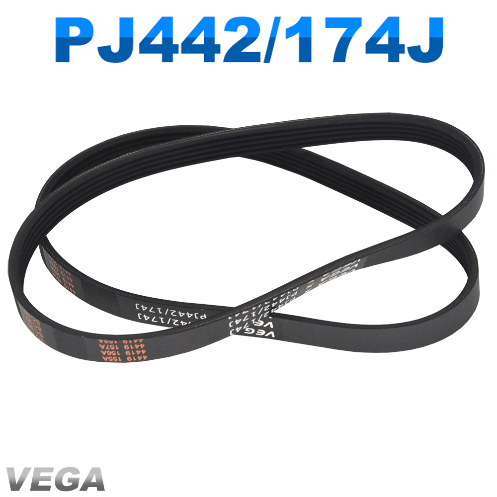 Rc Hobby Engine - Vega v-belt pj442 174j 3/4/5/6 costelas