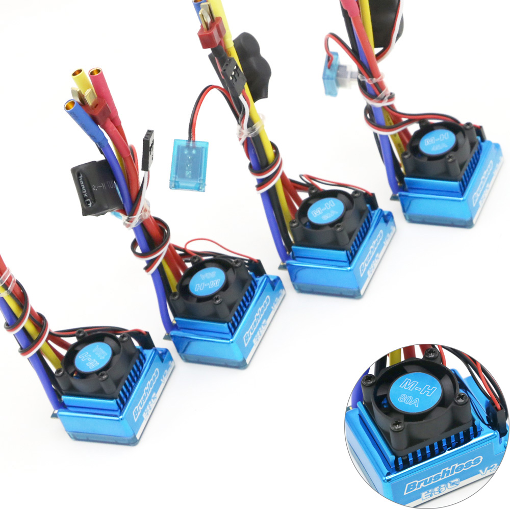 Esc Waterproof 60A - Controlador de velocidade elétrico esc sem