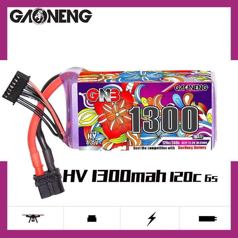 2 pces gwn 6s lipo bateria 22. - Fpv Racing Quadcopter avaliação e preço