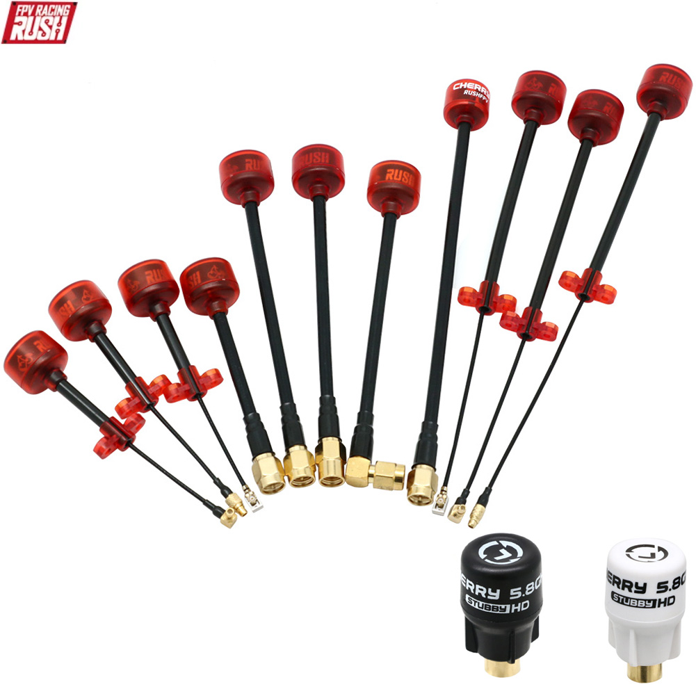 Rush cereja fpv 5.8g antena lh - Fpv Racing Quadcopter avaliação e preço