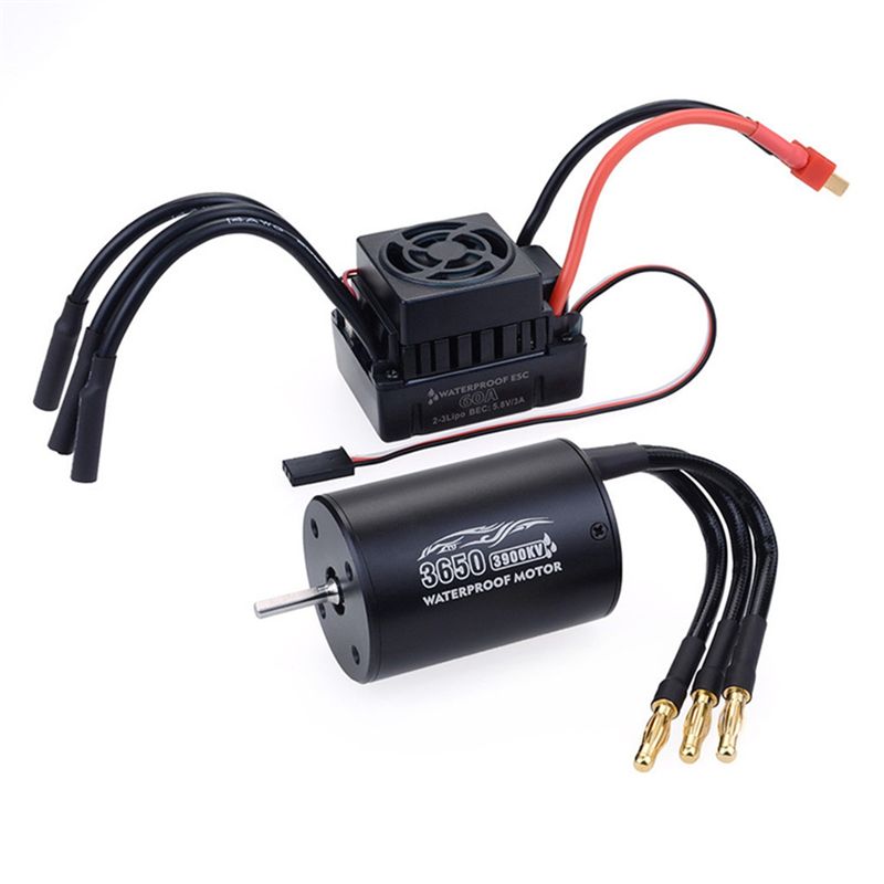Motor sem escova à prova d'águ - Esc Waterproof 60A avaliação e preço