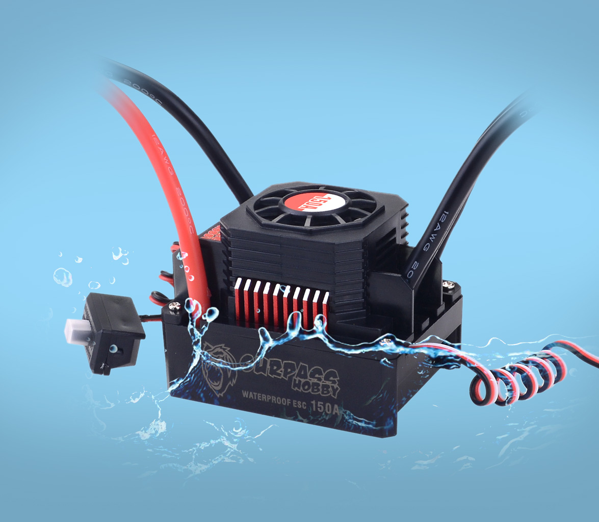 SURPASS HOBBY Controlador de v - Esc Waterproof 60A avaliação e preço