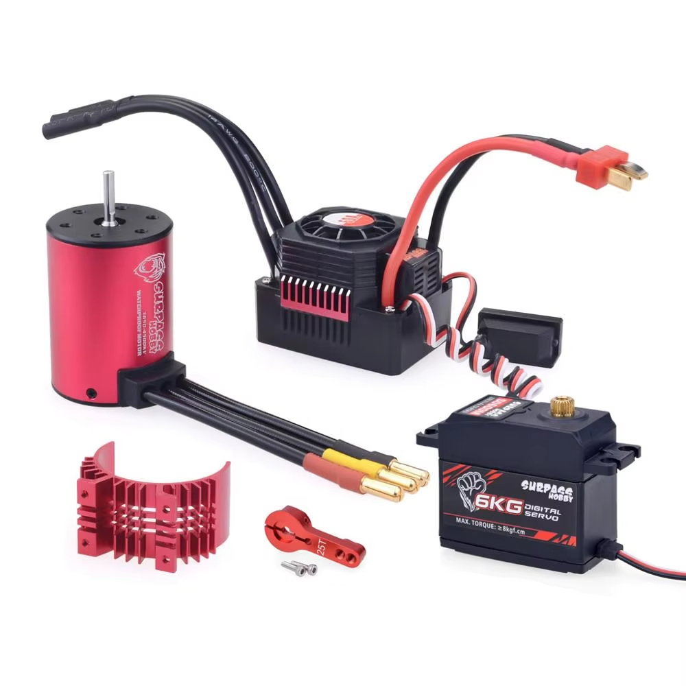 Kk combo à prova d'água 3650 3 - Esc Waterproof 60A avaliação e preço