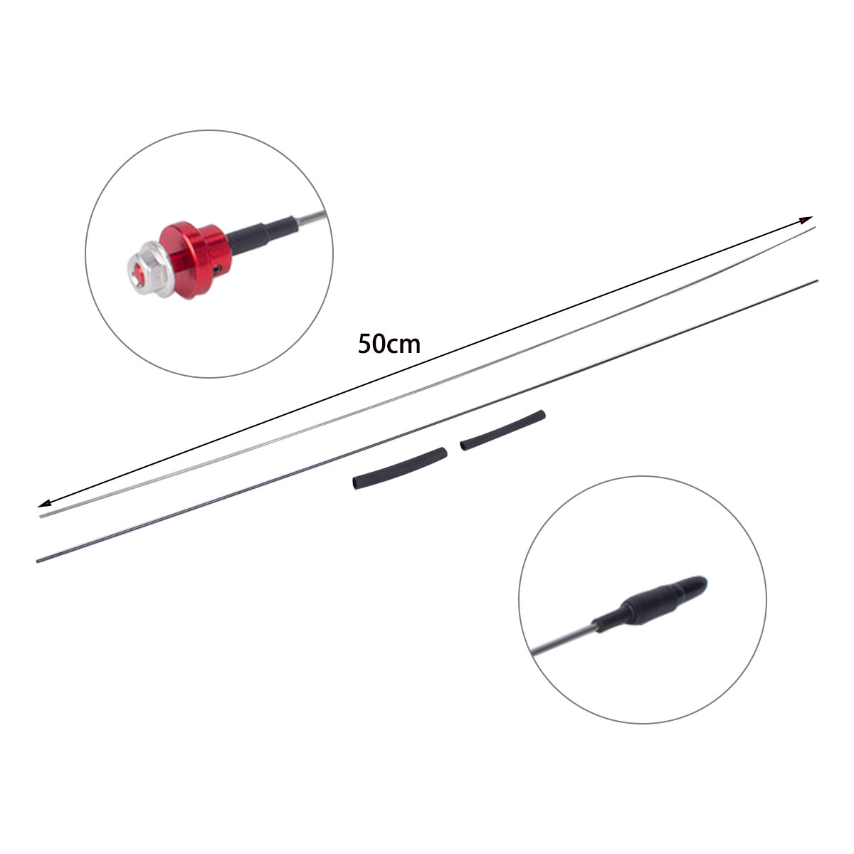Antena de simulação ajustável  - Rc Crawler 4X4 avaliação e preço