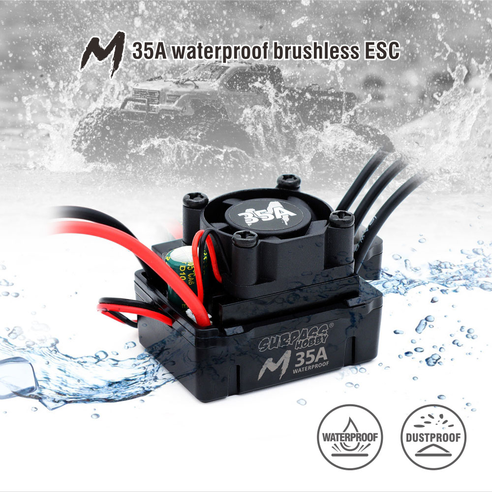 Controlador de Velocidade ESC  - Esc Waterproof 60A avaliação e preço
