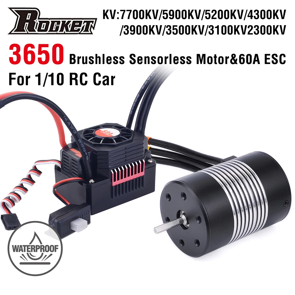 Motor Brushless Sensorless Imp - Esc Waterproof 60A avaliação e preço